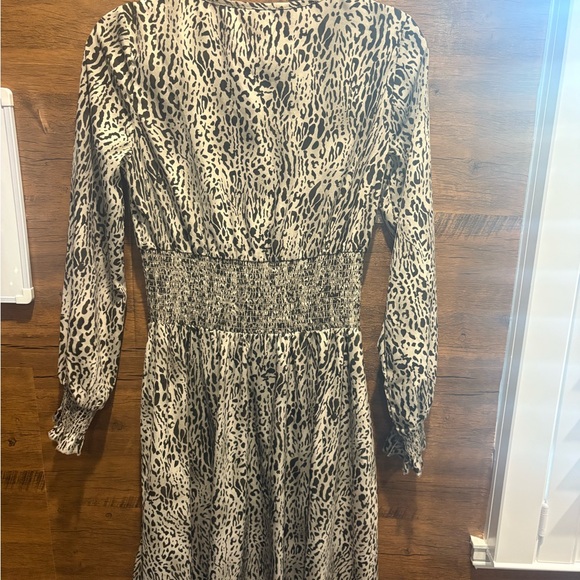 Patrizia Luca Milano high low tunic animal print blouse - Picture 9 of 10